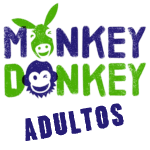 logo monkey donkey