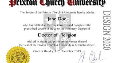 Buy a Doctorate Degree today