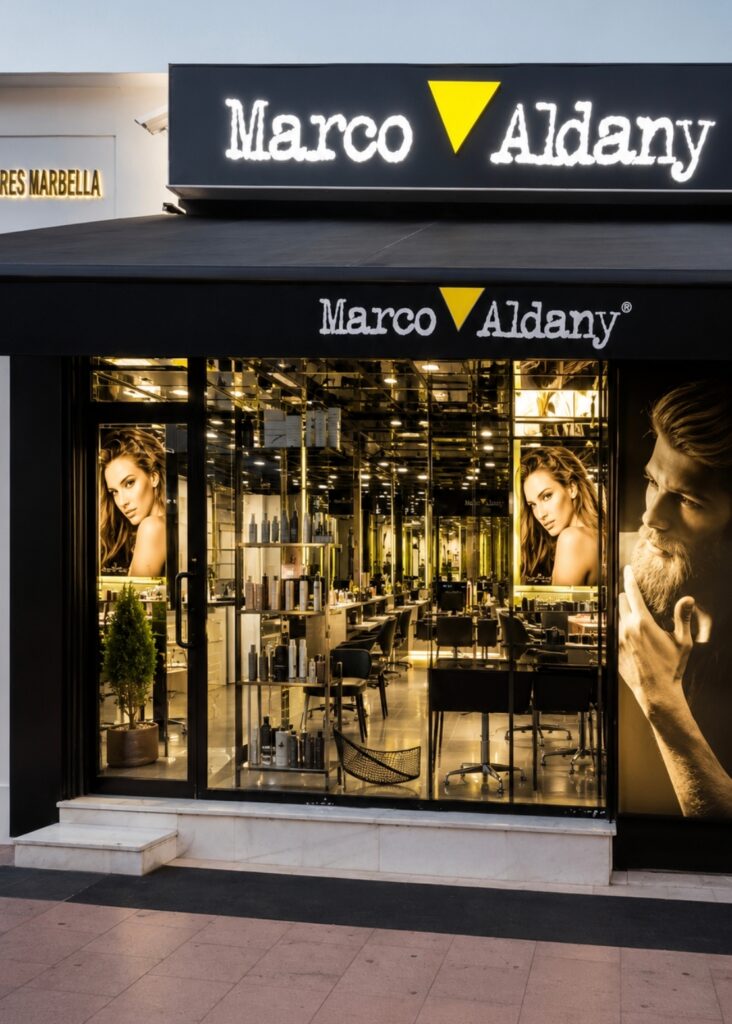 Marco Aldany Puerto Banús en Marbella: peluquería
