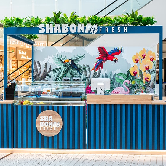 Shabona Fresh Valle Real en Maliaño: cafetería