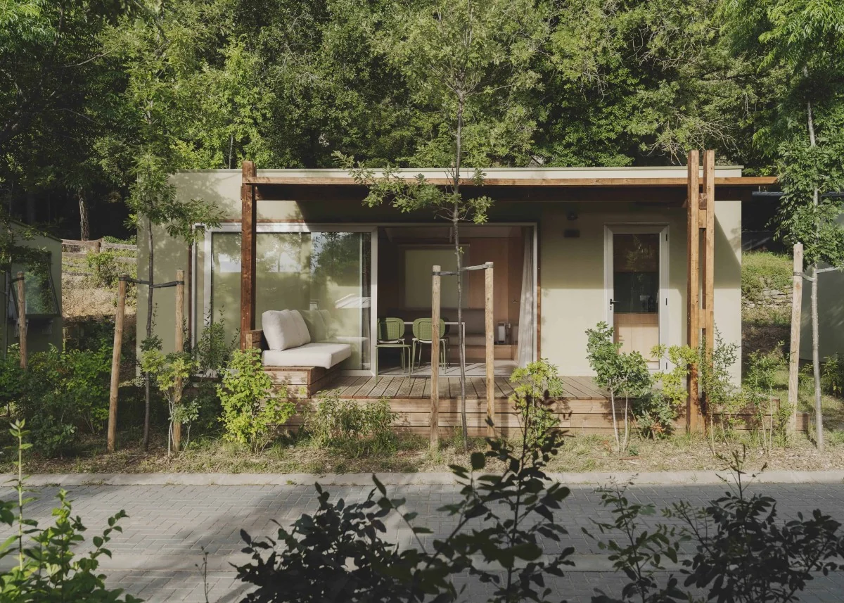 wecamp Pirineos en Boltaña: camping y glamping