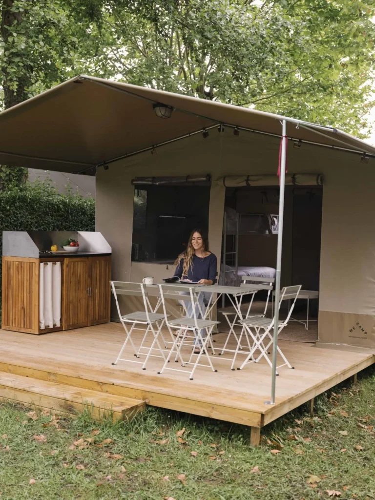wecamp Cudillero: camping y glamping