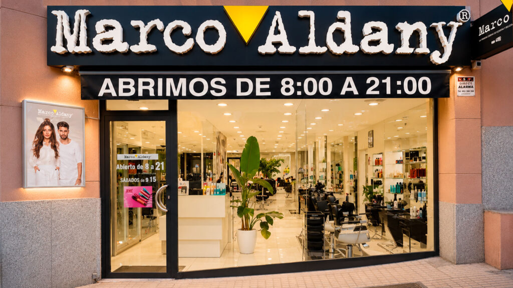 Marco Aldany Virgen de Guadalupe in Cáceres: hair salon