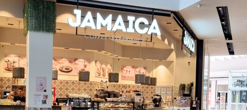 Jamaica Coffee Experience Jaén Plaza: cafetería