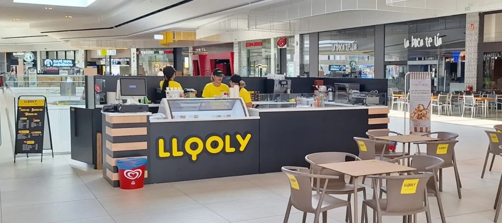 Llooly Jaén Plaza: heladería
