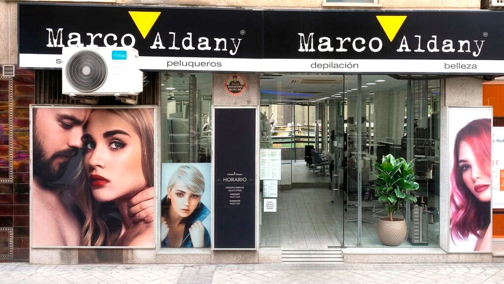 Marco Aldany Luis de Morales in Sevilla: hair salon