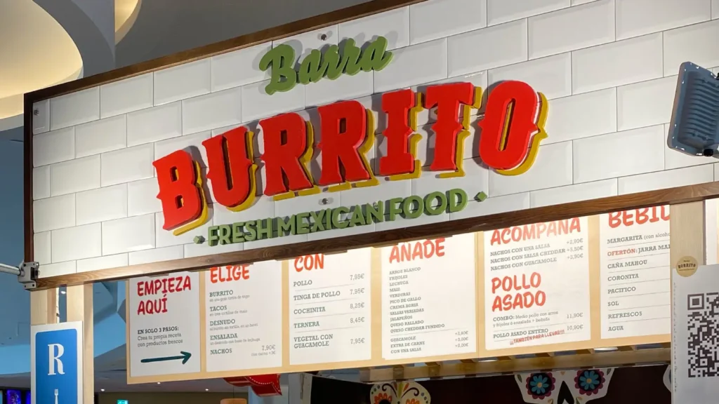Barra Burrito RÍO Shopping en Arroyo de la Encomienda: restaurante