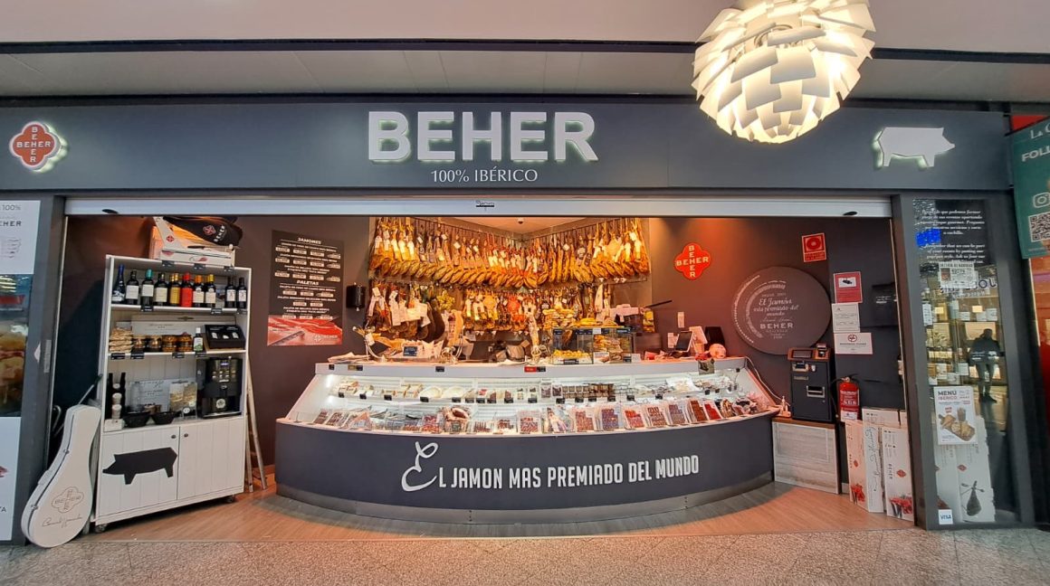 BEHER La Cañada en Marbella: productos ibéricos
