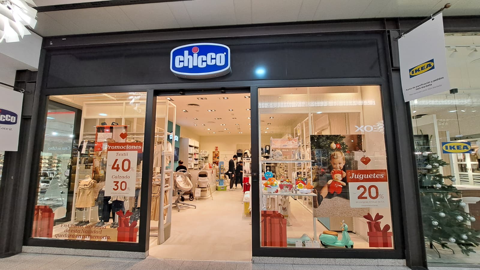 Chicco La Cañada en Marbella: moda y artículos infantiles