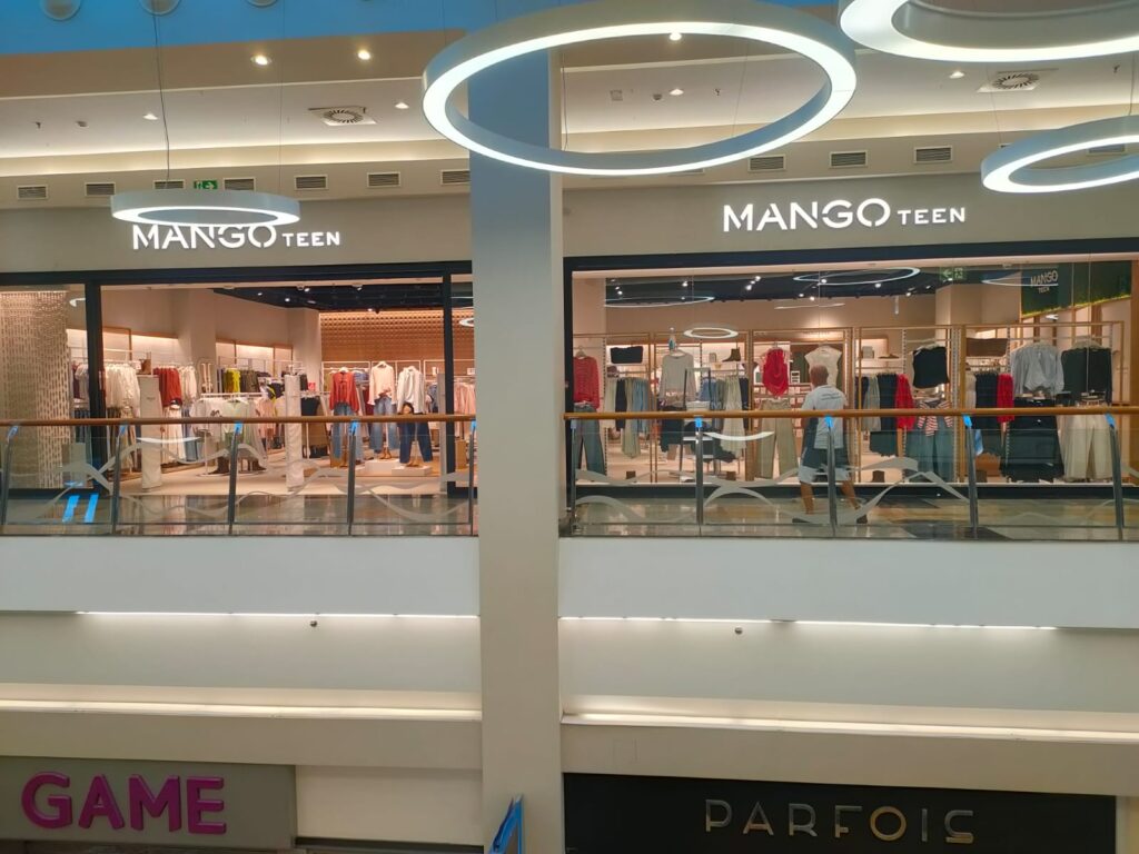 Mango Teen Dos Mares en San Javier: tienda de moda