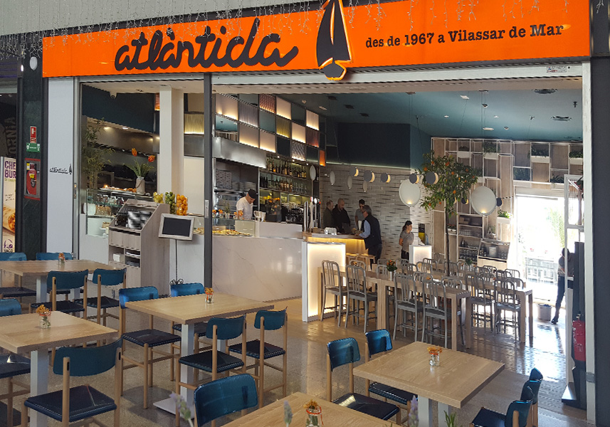 L’Atlàntida Mataró Parc: restaurante