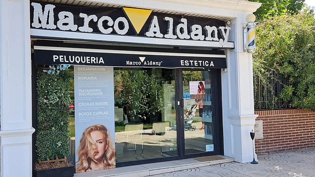 Marco Aldany Avenida de Europa en Pozuelo de Alarcón: peluquería