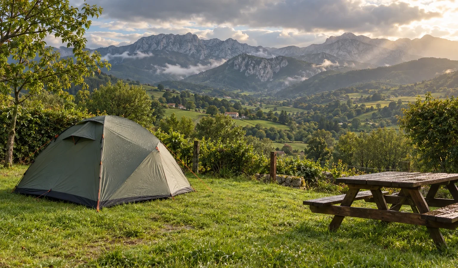 Camping en Asturias: parcela o bungalow y qué comprobar