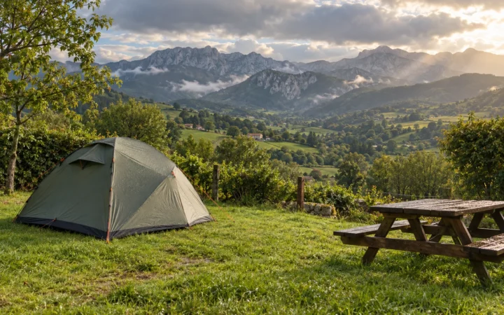 Camping en Asturias: parcela o bungalow y qué comprobar