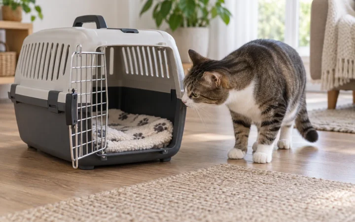 Transportín para gatos: qué comprobar y cómo presentárselo