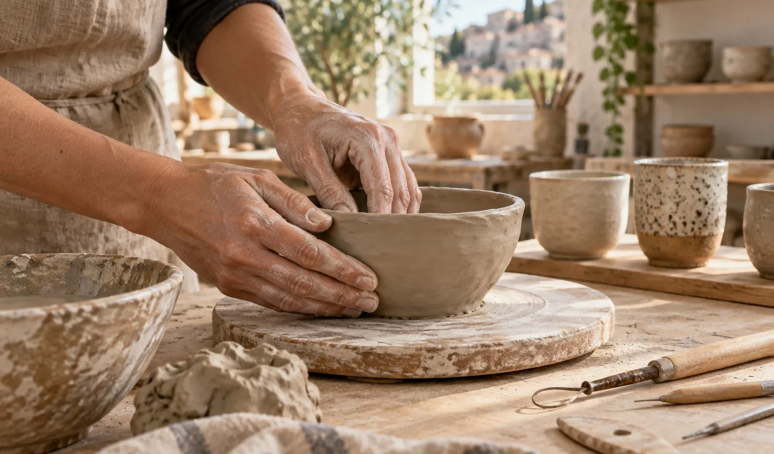 Pottery classes in Barcelona: choosing your first workshop