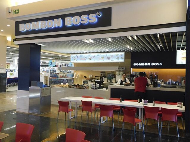 Bombon Boss Dos Mares in San Javier: café