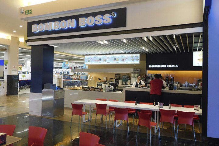 Bombon Boss Dos Mares in San Javier: café