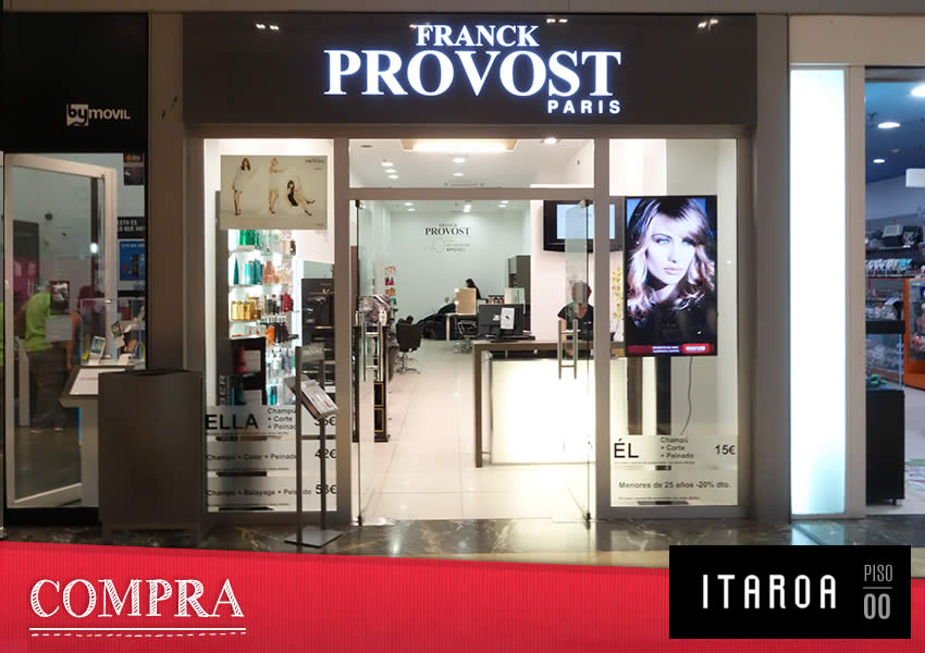 Franck Provost Itaroa en Huarte: peluquería