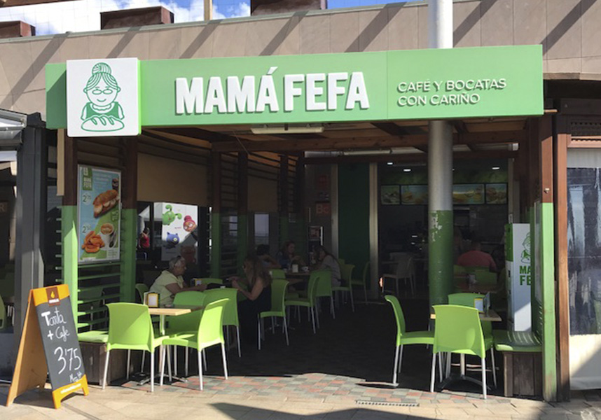 Mamá Fefa Las Terrazas en Telde: cafetería