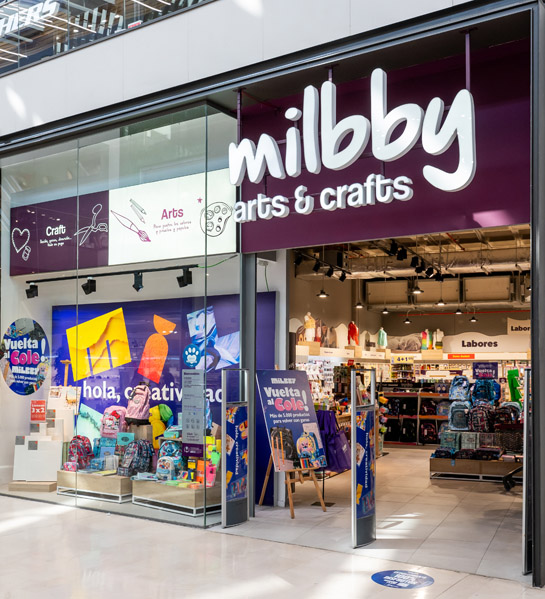 Milbby Lagoh en Sevilla: manualidades y papelería