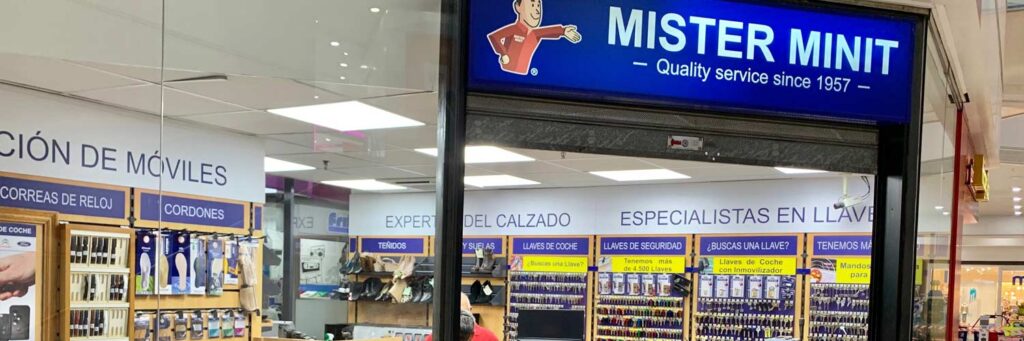 Mister Minit Gran Vía Alicante: reparaciones y servicios