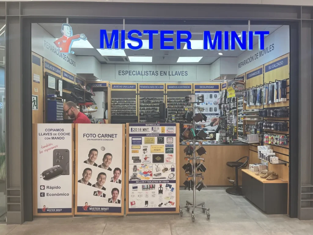 Mister Minit El Ingenio en Vélez-Málaga: reparaciones y servicios