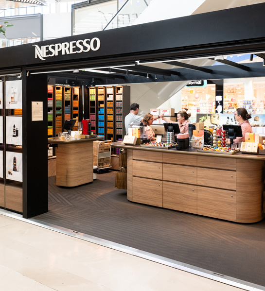 Nespresso Lagoh en Sevilla: tienda de café