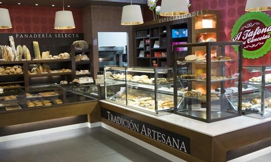 Panadería A Tafona As Cancelas en Santiago de Compostela: panadería y repostería