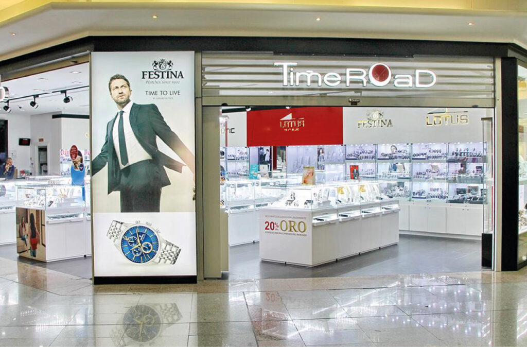 Time Road L’Aljub en Elche: joyería y relojería