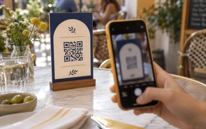 Restaurant menu QR codes: check the link before you open it