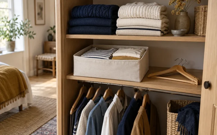 Seasonal wardrobe storage you can actually keep organised